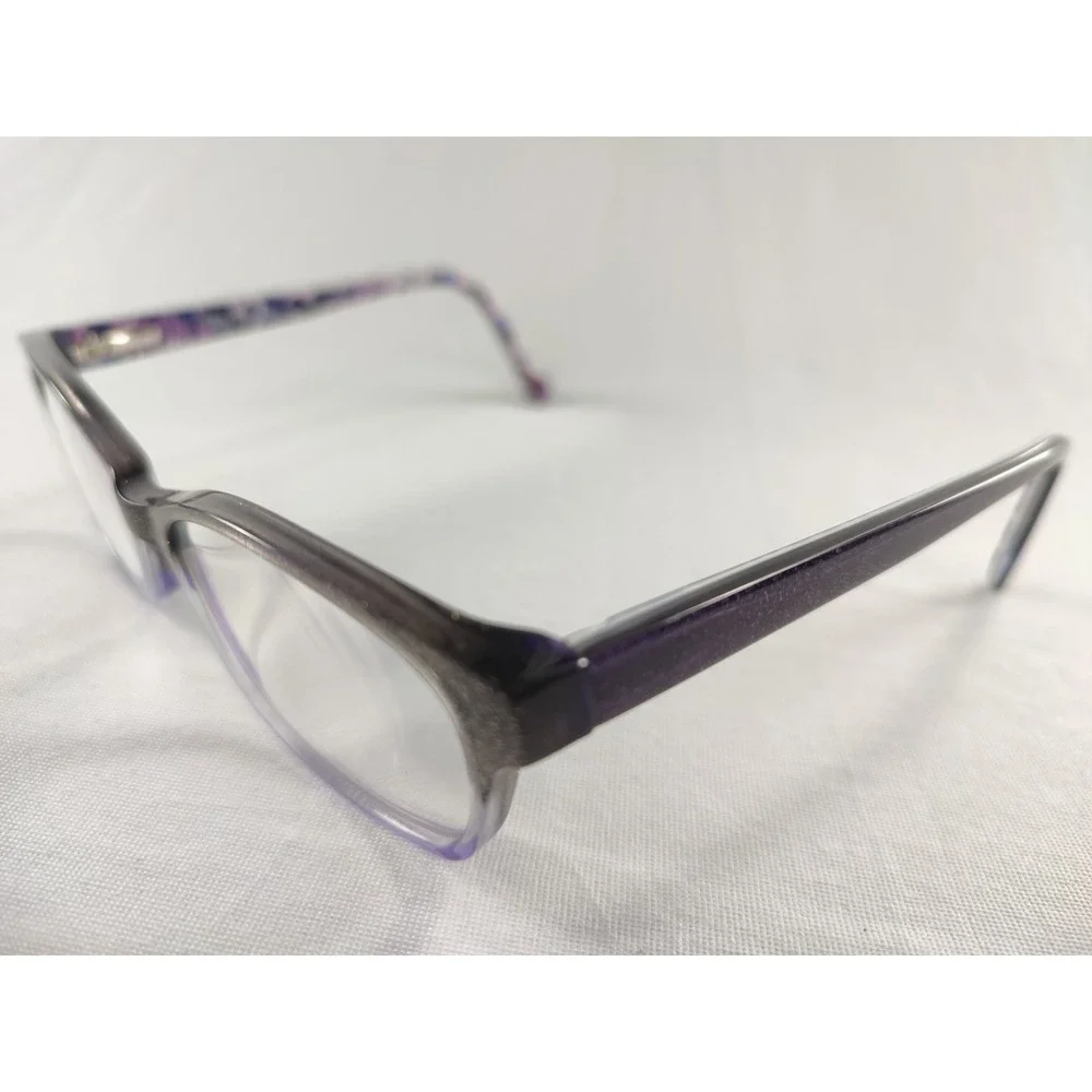 Vera Bradley‎ Emilia Eyeglasses Frames Regal Rosette Purple Glitter 47-15-125